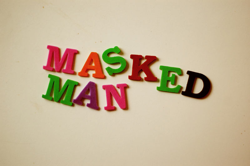 masked man